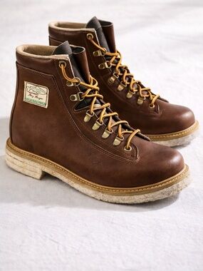 Weinbrenner Gary Borger Wading Boots Leather Felt Sole Size 10